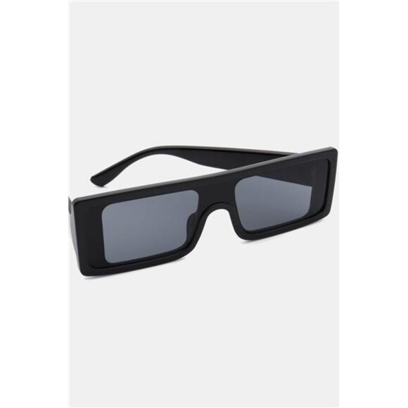 Polycarbonate Frame Rectangle Sunglasses - Picture 12 of 14